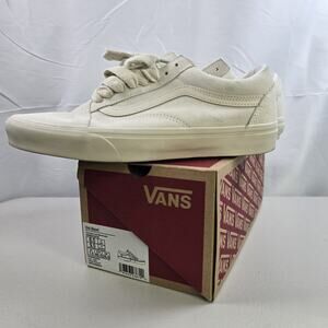 Vans Old Skool Skate Shoes Men’s US 8 Marshmallow Oversized Lace